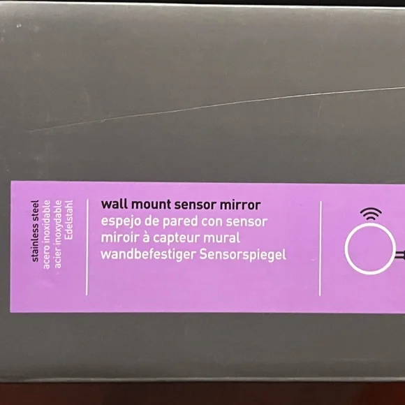 NEW Simplehuman Tru-Lux Light System Display Wall Mount Sensor Mirror - Picture 3 of 7